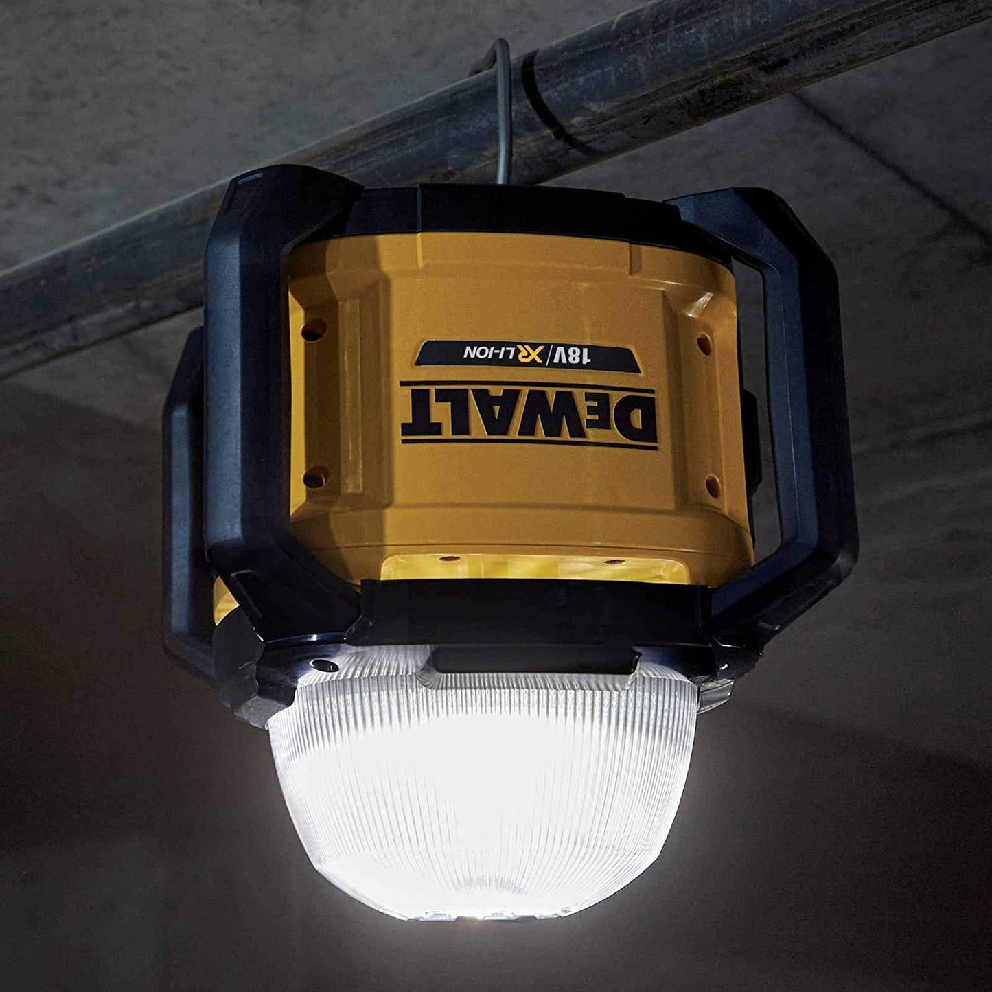 DEWALT FARO LED 18V con fascio di luce a 360°, DCL074-XJ