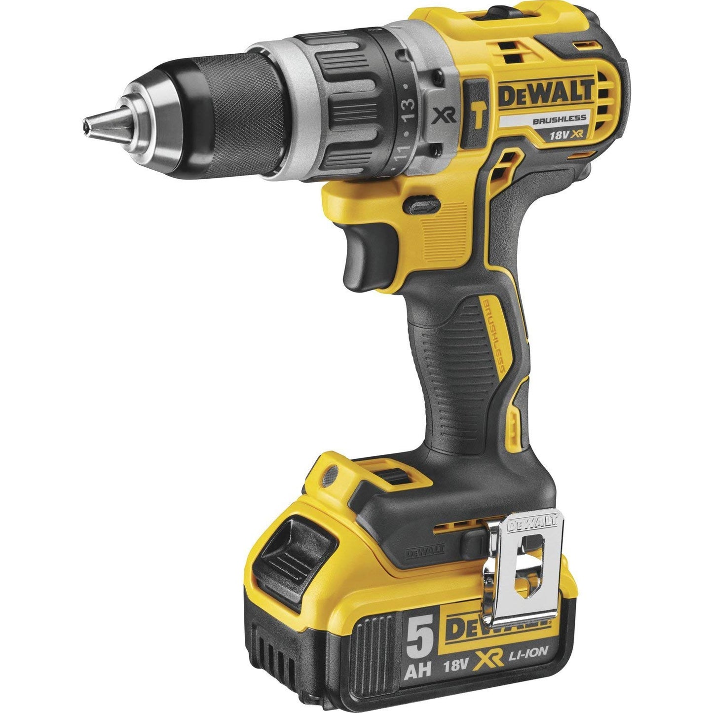 DeWalt DCK551P3T-QW - Kit di attrezzi 18 V, colore: Giallo/Nero