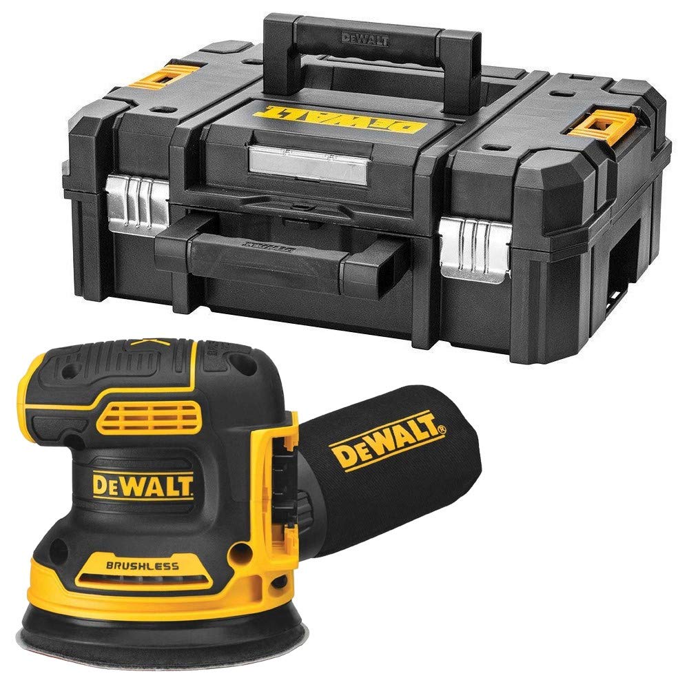 DEWALT Levigatrice roto-orbitale da 125mm 18V Motore BRUSHLESS, DCW210NT-XJ