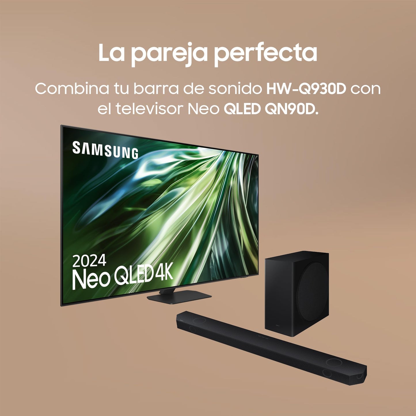 Samsung Soundbar HW-Q930D/ZF Serie Q, 17 Speaker, Wireless Dolby Atmos, Audio a 9.1.4 Canali, Q-Simphony, Alexa integrato e compatibile con Google Assistant, Titan Black 2024