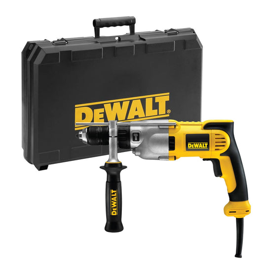 DEWALT trapano percussione 1100W 2 vel.rev. mandrino autoserrante, DWD524KS-QS