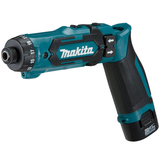 Makita DF012DSE - Atornillador recto a bateria 7.2v litio