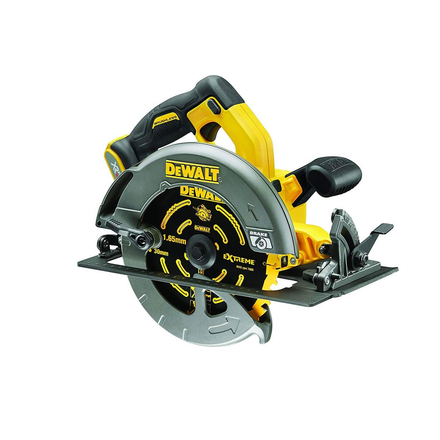 STANLEY BLACK DECKER - DEWALT Sega circolare a batteria da 54 Volt DCS578NT | senza batteria oh ne caricatore