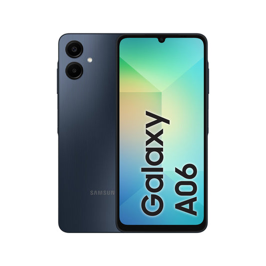 SAMSUNG Galaxy A06 4G LTE Versione Globale SM-A065F/DS, Display 6,7", Doppia SIM 50MP Doppia Fotocamera Nero (Black), 64GB