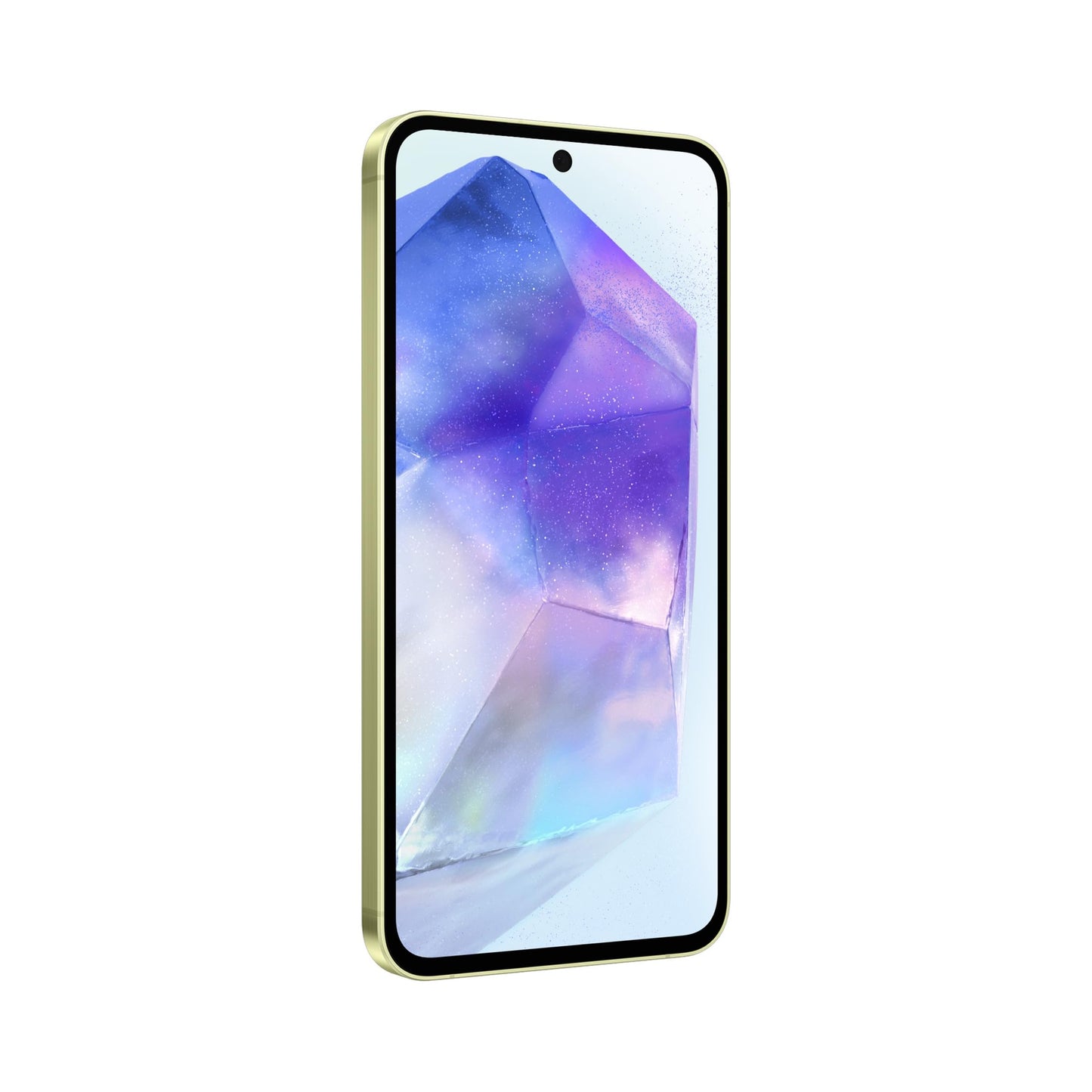 Samsung Galaxy A55 5G, Clear Cover inclusa, Smartphone Android 14, Display FHD+ Super AMOLED 6.6”, 8GB RAM e 256GB di memoria interna espandibile, Batteria 5.000 mAh, Awesome Lemon [Versione Italiana]