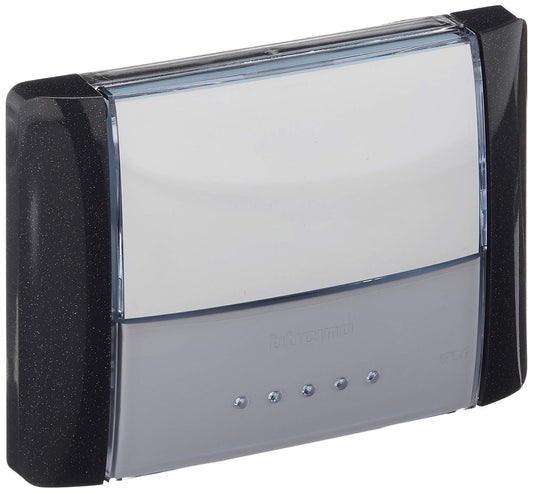 BTicino Idrobox Pulsante Targa IP55, Antracite