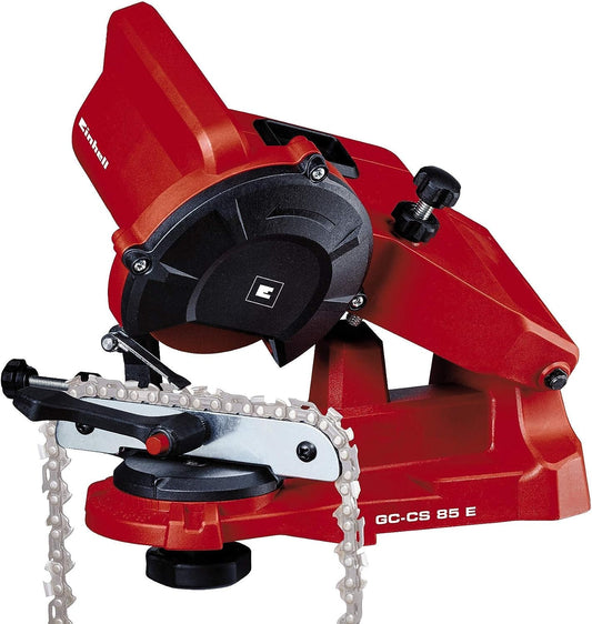 Einhell GC-CS 85 E Affilacatene Elettrico Disco Abrasivo 108x23x3,2 mm, Rosso