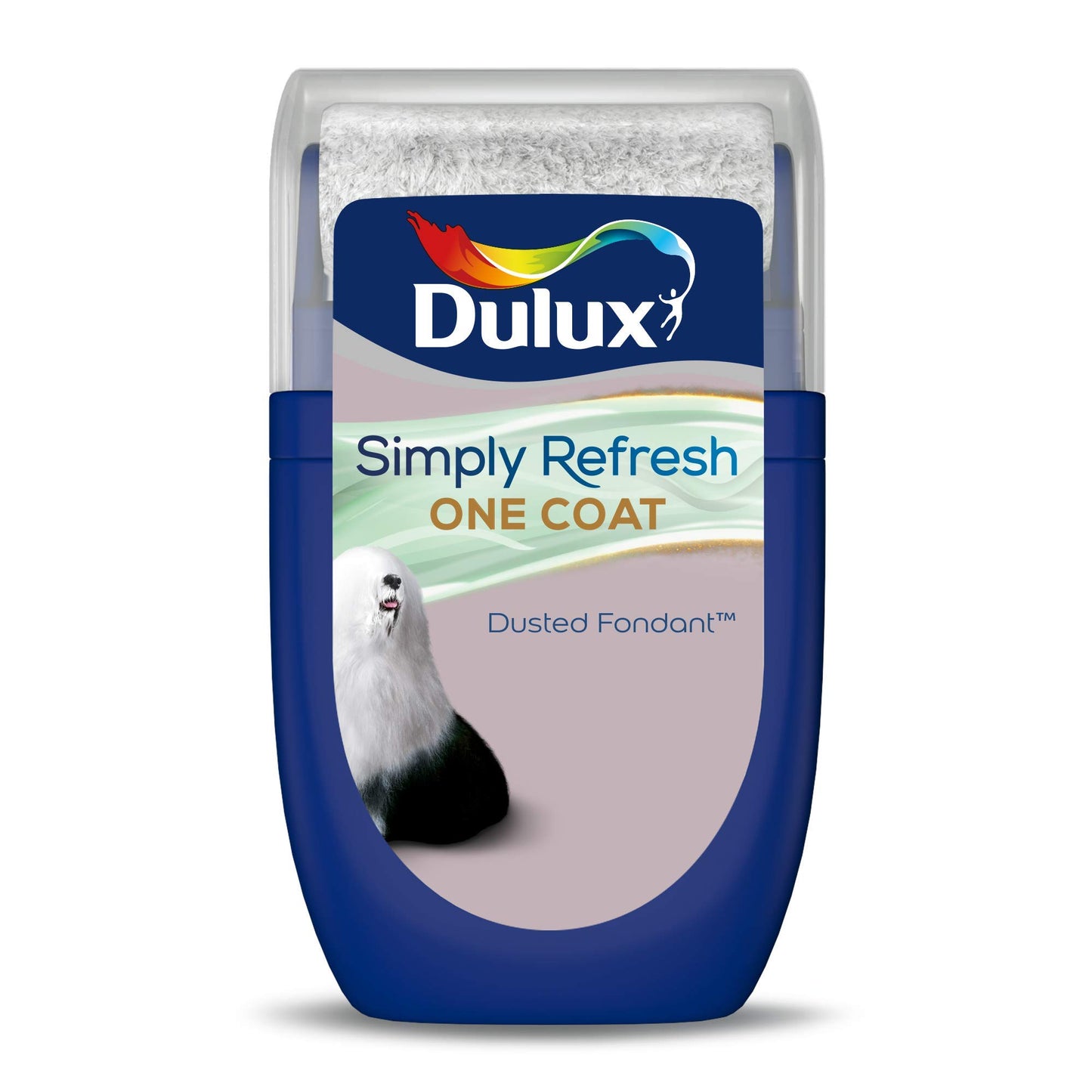 Dulux Simply Refresh 5382906 Vernice emulsione opaca, fondente spolverato, 2,5 l