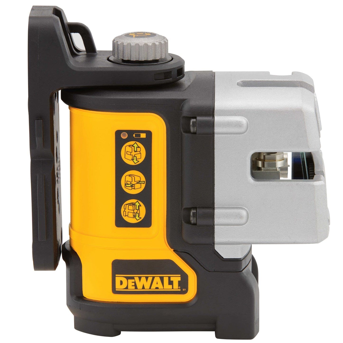 DEWALT DW089CG-XJ - Livella Laser Autolivellante a 2 Linee Trasversali (Linea Orizzontale e Verticale + Laterale Verticale) - VERDE