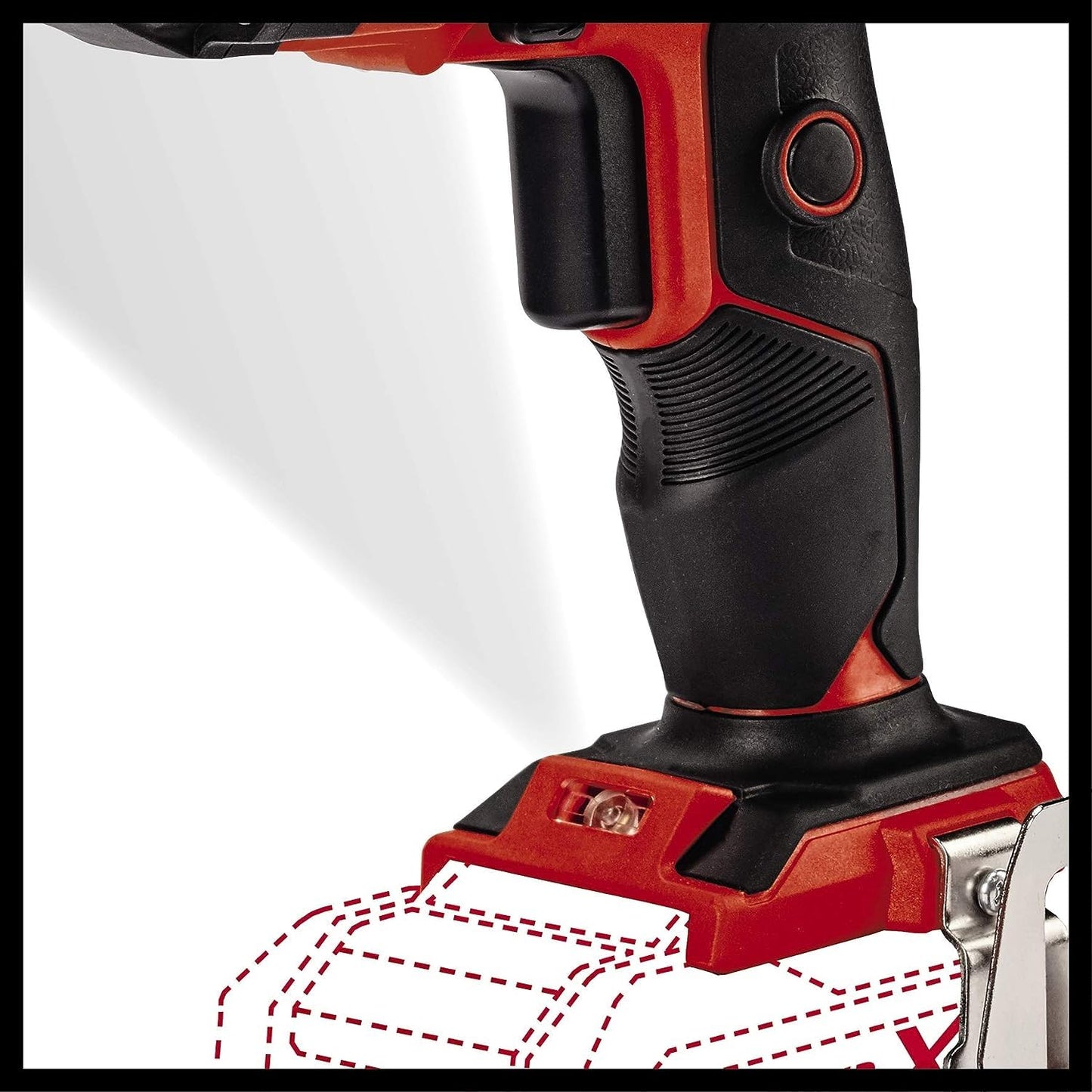 Einhell TE-DY 18 Li-Solo Avvitatore per cartongesso a batteria Power X-Change (18 V, giri al min. 0 - 4000, supporto magnetico punte (6,35mm/¼"), senza batteria e caricabatteria)