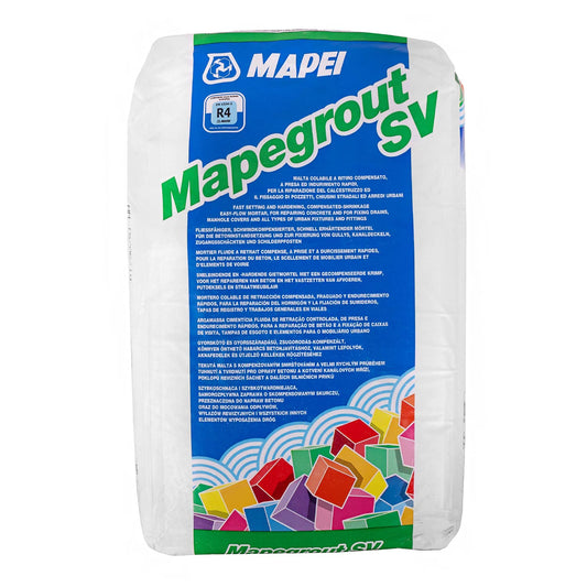 Malta colabile nera per riparazione 25KG Mapegrout SV Mapei