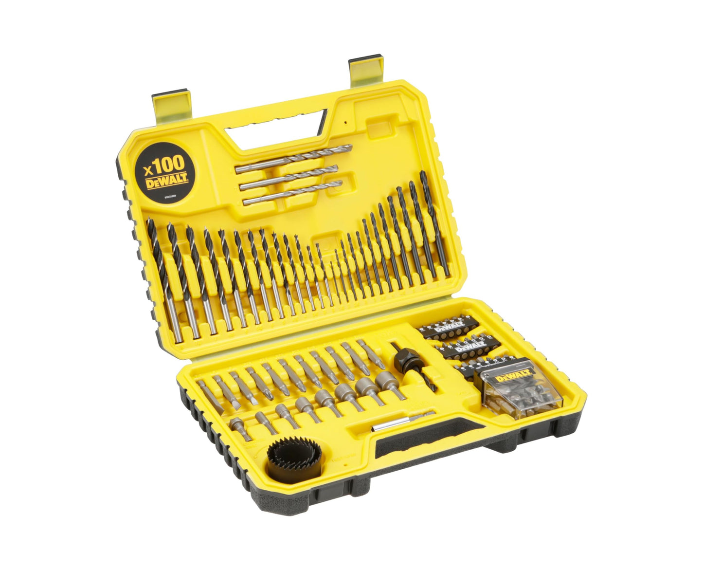 DEWALT DT71563-QZ Set misto di trapani grandi (100 pezzi)