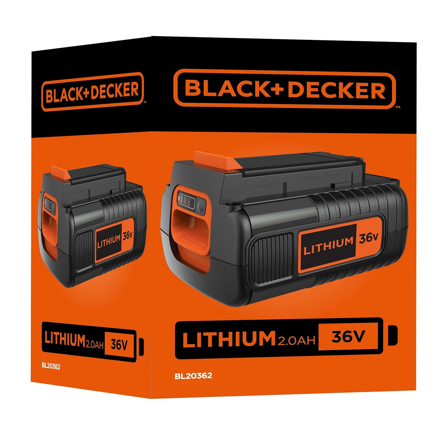 BLACK+DECKER BATTERIA 36V LITIO 2.0Ah BL20362-XJ