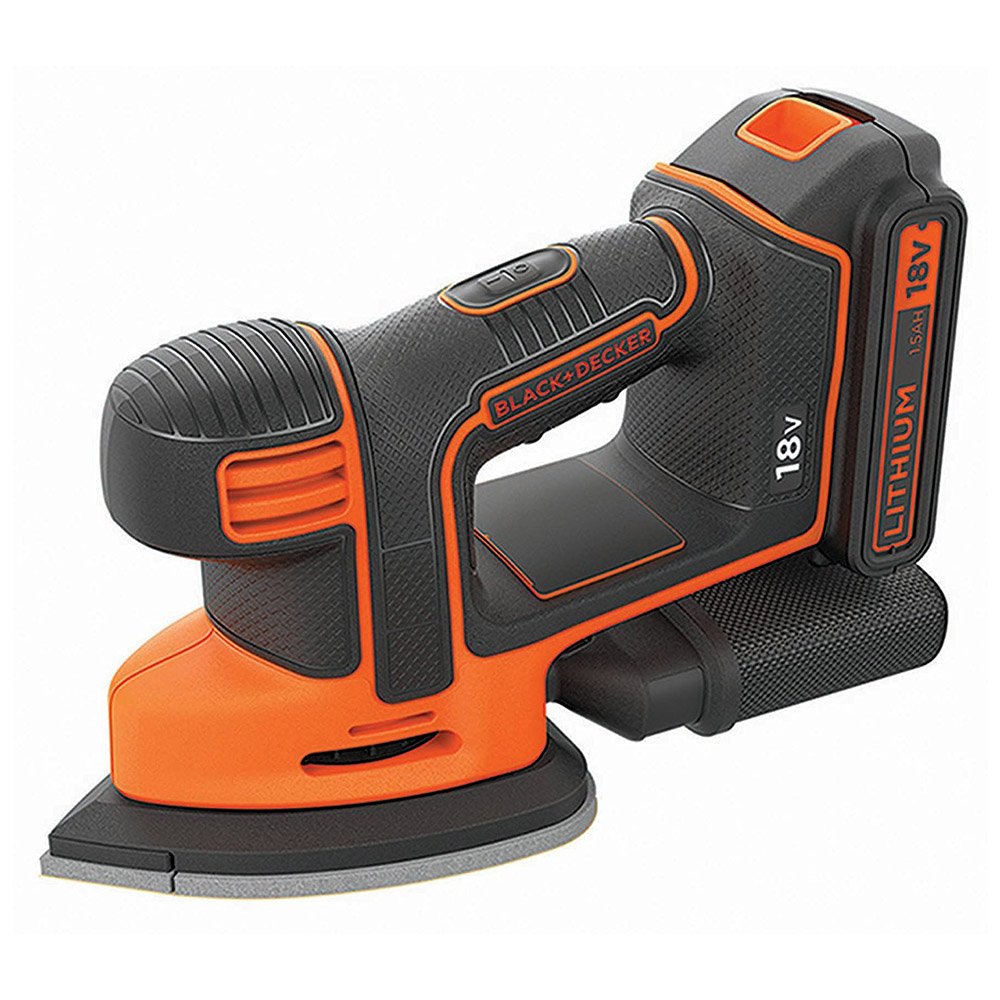 BLACK+DECKER Levigatrice Mouse Multifunzione. BDCDS18-QW