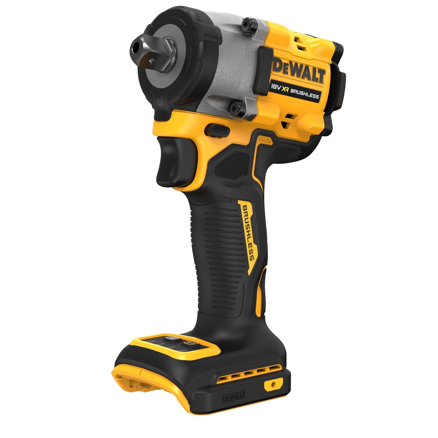 DeWalt DCF922N-XJ Avvitatore ad Impulsi a Batteria, 18 V, Presa Quadrata Esterna con Bloccaggio a Sfera, Coppia di Serraggio di 406 Nm, Coppia di Rilascio di 610 Nm, Include Gancio per Cintura