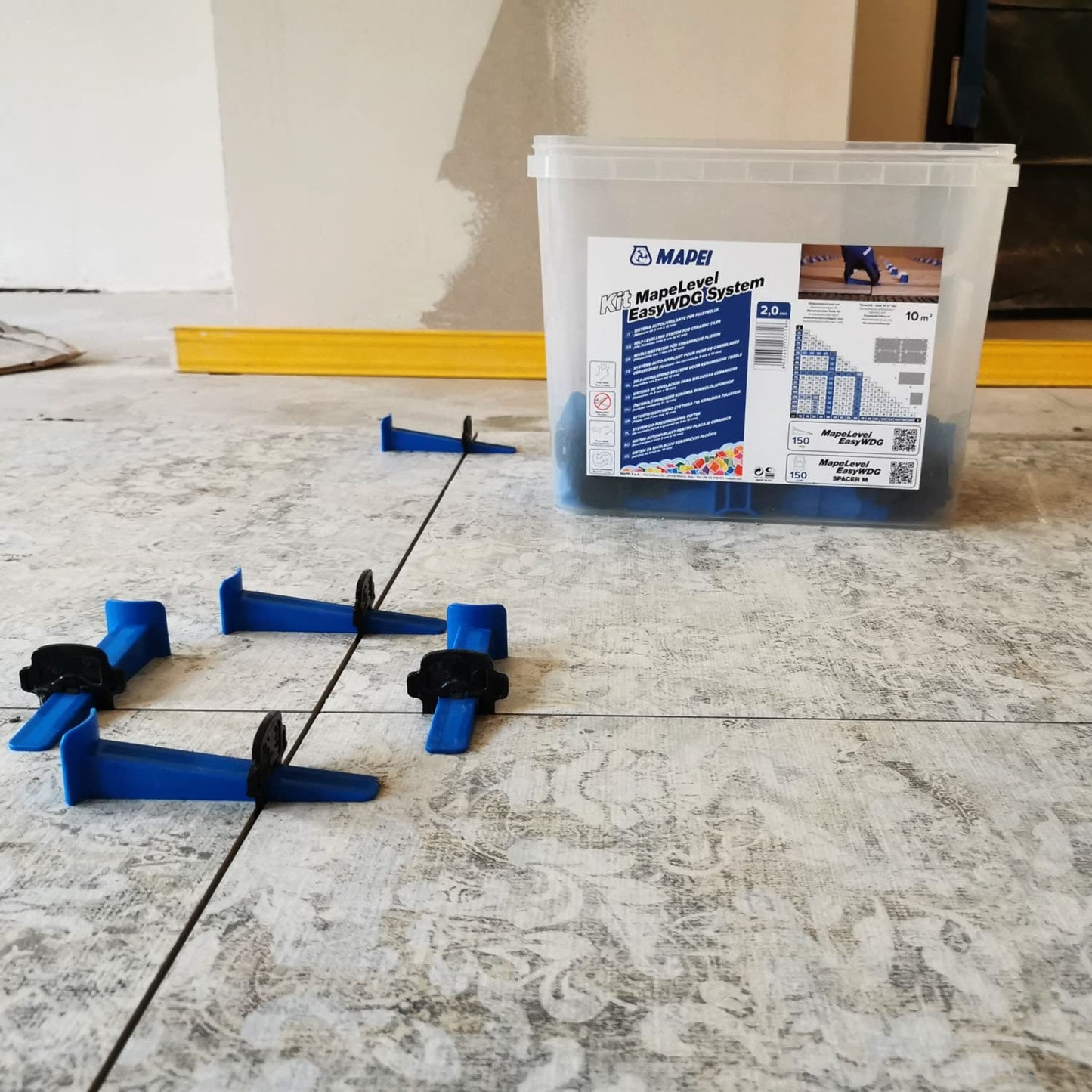 Mapei MAPELEVEL EASYWDG 100 cunei di livellamento