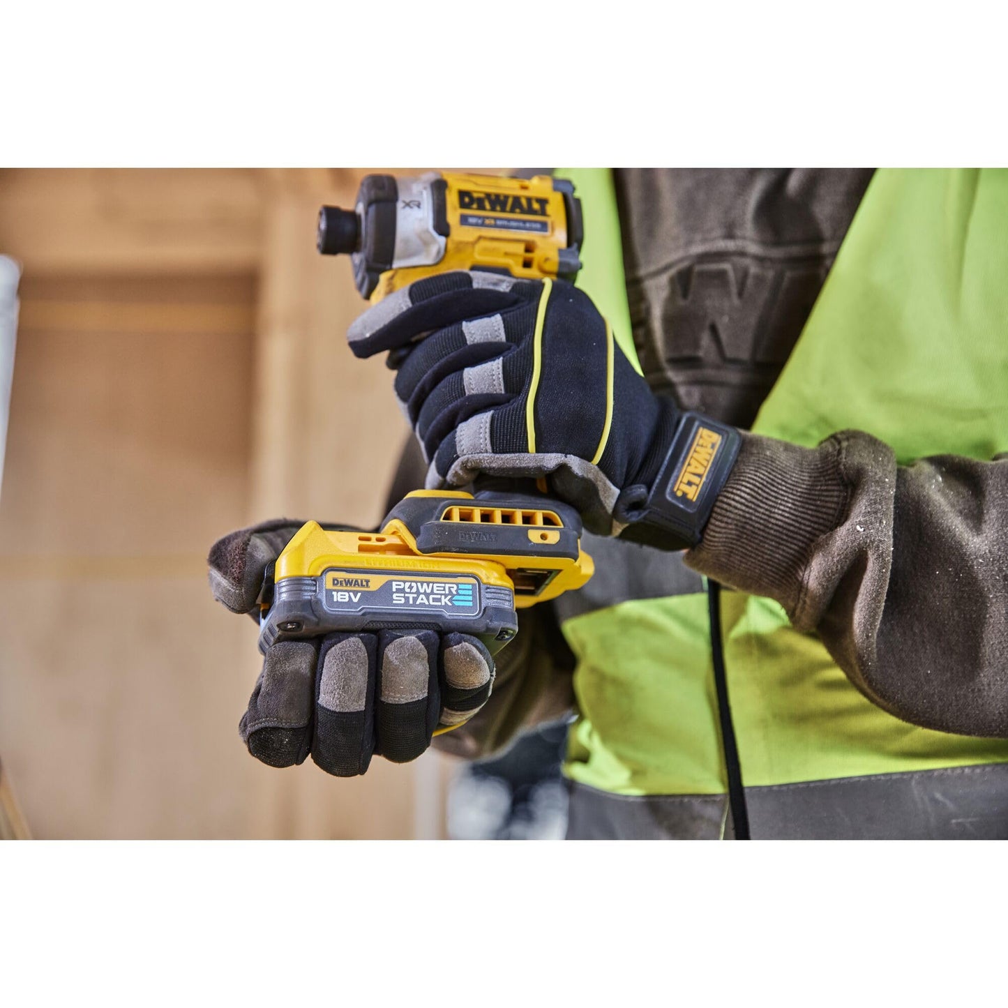 DEWALT Avvitatore a impulsi 18V XR Brushless, unità nuda, DCF860N-XJ