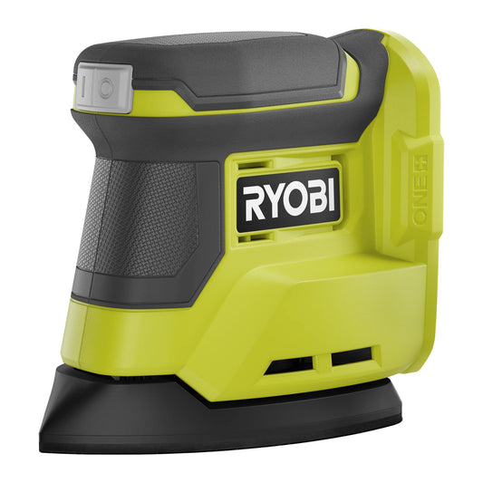 Ryobi RPS18-0 Levigatrice Palmare a Delta 18V, Batteria Non Inclusa, per Applicazioni Leggere e di Finitura, Indicata per Spazi Stretti, Diametro Orbita 1.8mm