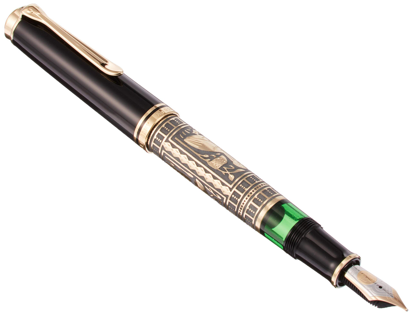 Pelikan M900 Penna Stilografica Toledo 900 Pennino Ef in Cofanetto Regalo, Nero