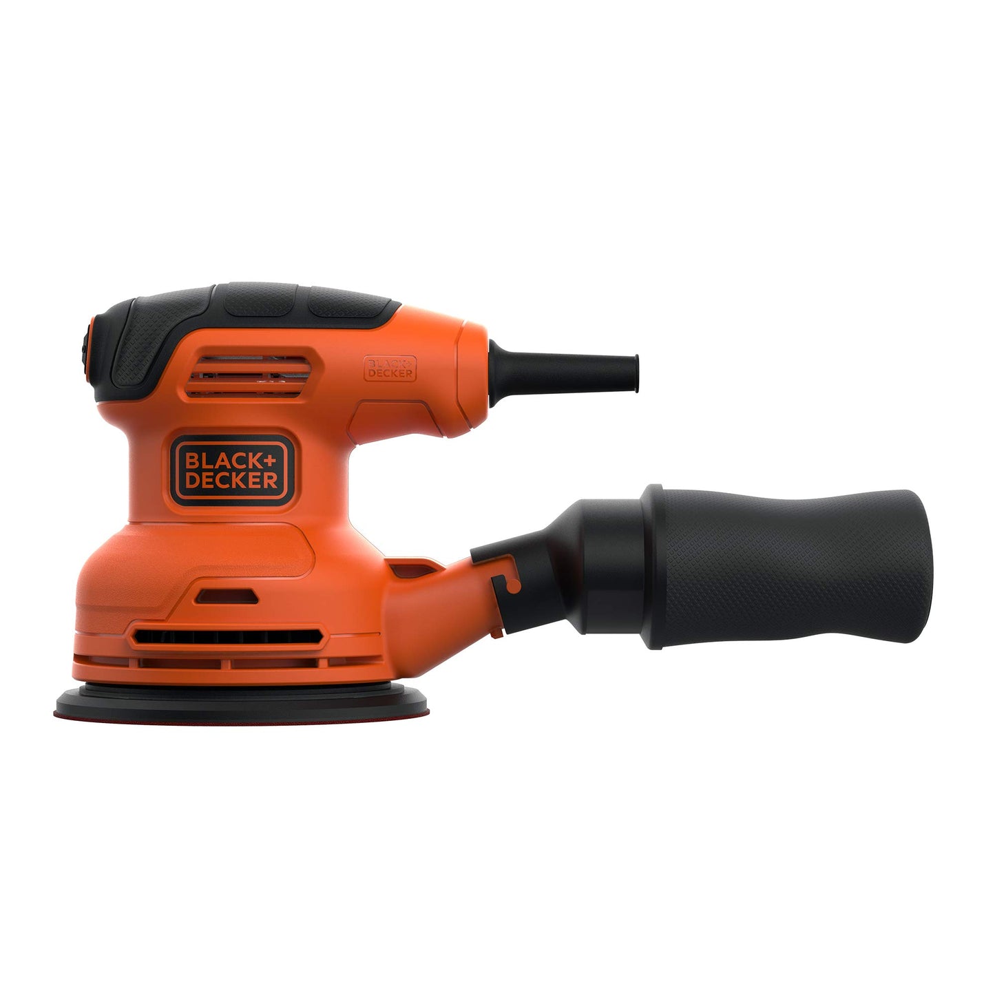 BLACK+DECKER Levigatrice roto orbitale 230W.Sacchetto raccoglipolvere incluso per un'area di lavoro più pulita. BEW210-QS