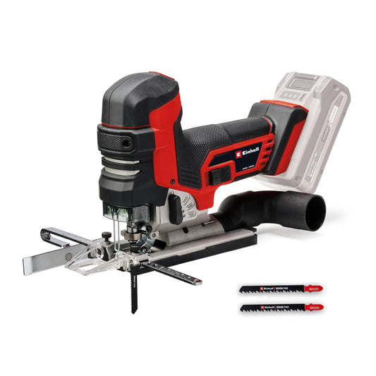 Einhell Professional seghetto alternativo a batteria TP-JST 18/135 Li BL Power X-Change (18 V, profondità taglio 135 mm su legno, altezza sollevamento 26 mm, Brushless, incl. 3 lame, batteria esclusa)