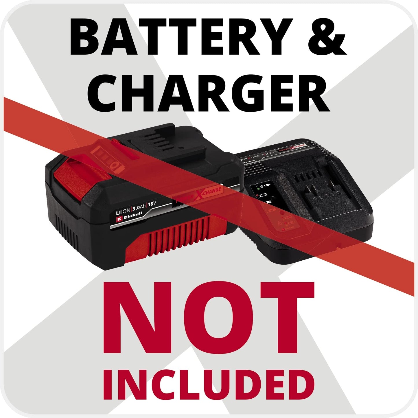 Einhell TE-CI 18/1 Li-Solo Avvitatore a impulsi a batteria Power X-Change (18V, giri al min. 0-2300, torsione 140Nm, attacco bits esagonale, 3 luci, senza batteria e caricabatteria)