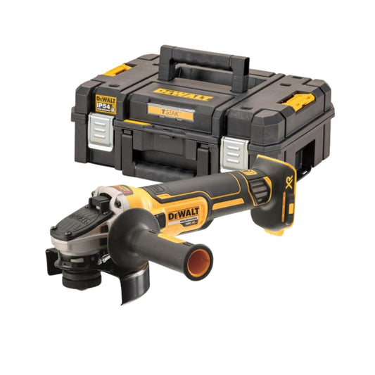 DEWALT Smerigliatrice in valigetta TSTAK, senza batterie e caricabatterie, DCG405NT-XJ