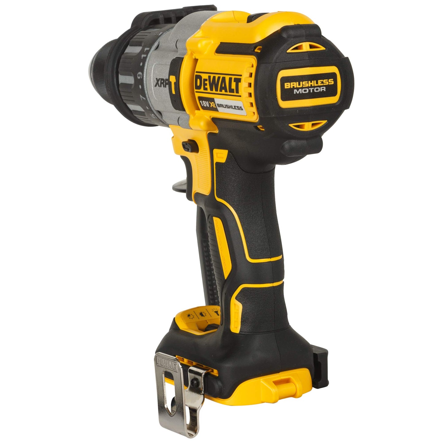 DeWalt DCD996NT-XJ Trapano con Percussione, XRP, 3 Velocità, in TSTAK, senza Batterie e Caricabatteria, Corpo Macchina, Giallo inero, Argento.