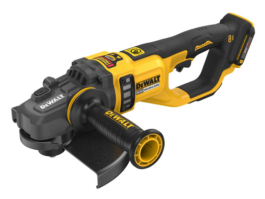 DeWALT Smerigliatrice angolare a batteria DCG460NK-XJ, 54 V, 230 mm, smerigliatrice con interruttore a paddle