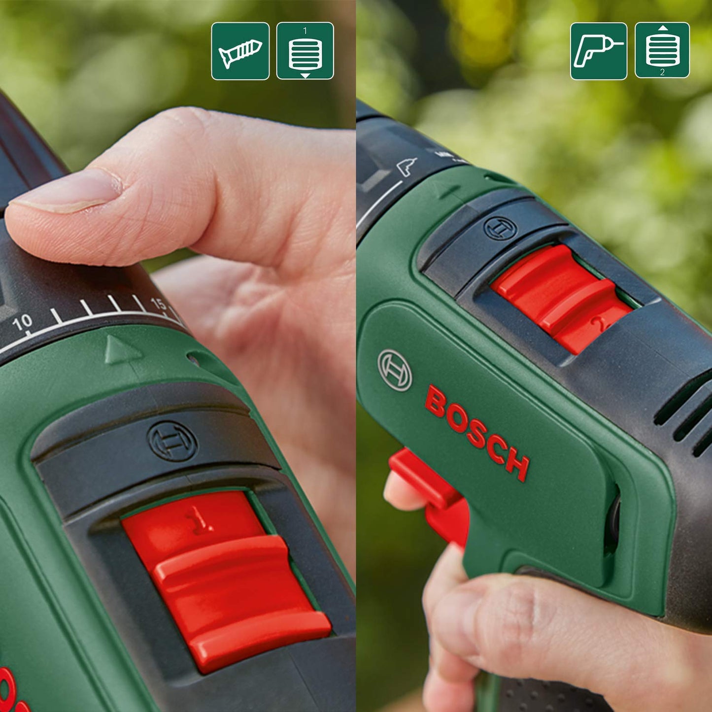 Bosch Home and Garden Cacciavite a batteria Easydrill 1200, Verde, 10,1 x 26,1 x 29,5 cm, 940 grammi