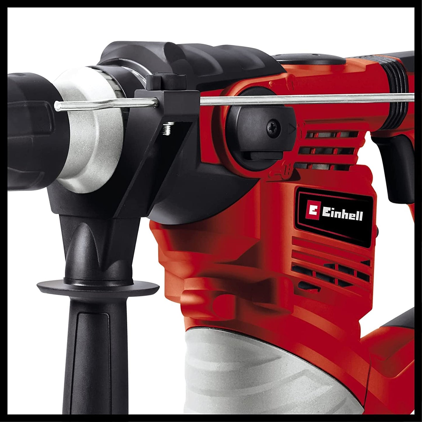 Einhell Tc-Rh 1600 Martello Tassellatore 4 Funzioni, 220-240 V, 1600 W, Rosso Nero, 44 X 36.5 X 13 Cm