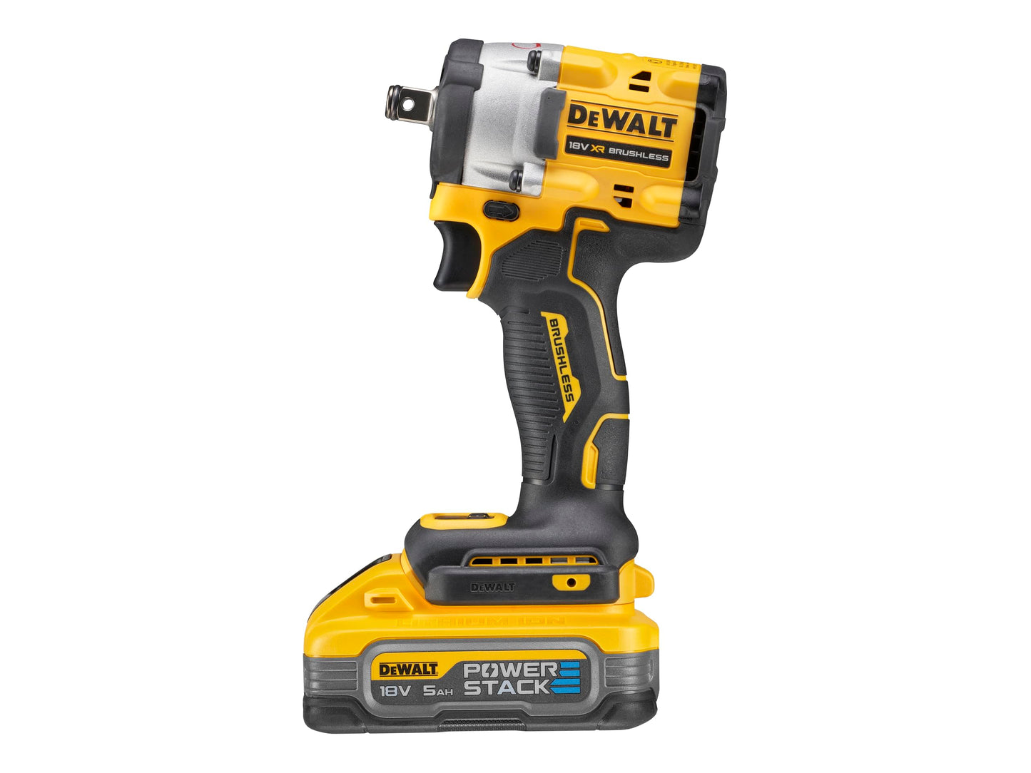 Dewalt Powerstack - Avvitatore a impulsi da 18 V 1/2 IN 5 Ah