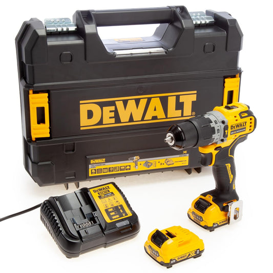 DEWALT Trapano Avvitatore Compatto 2 Velocità con percussione, DCD706D2-QW