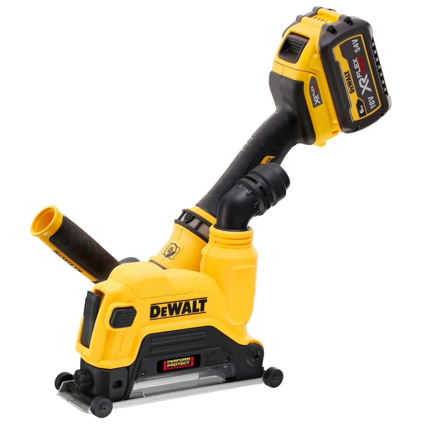 DEWALT Cuffia di aspirazione per smerigliatrici angolari, DWE46225-XJ