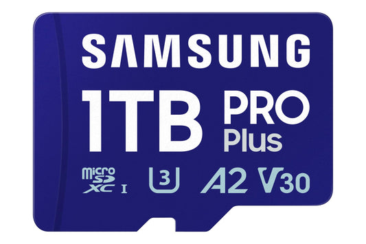 Samsung Memorie MB-MD1T0SA PRO Plus Scheda MicroSD per Mobile e Console Gaming da 1TB, UHS-I U3, Fino a 180 MB/s