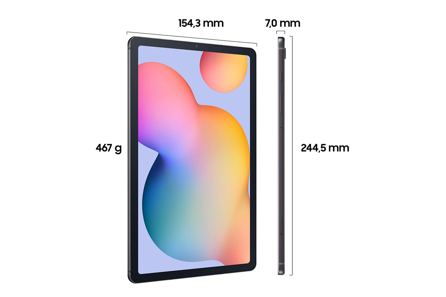 Samsung Galaxy Tab S6 Lite (2022 Edition), display TFT da 10,4 pollici, memoria da 64 GB, WiFi, tablet Android con S Pen, Oxford Gray, 36 mesi di garanzia del produttore [esclusiva su Amazon]