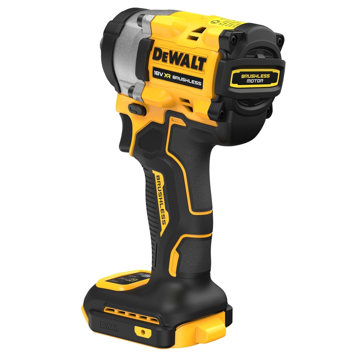 DeWalt DCF922N-XJ Avvitatore ad Impulsi a Batteria, 18 V, Presa Quadrata Esterna con Bloccaggio a Sfera, Coppia di Serraggio di 406 Nm, Coppia di Rilascio di 610 Nm, Include Gancio per Cintura