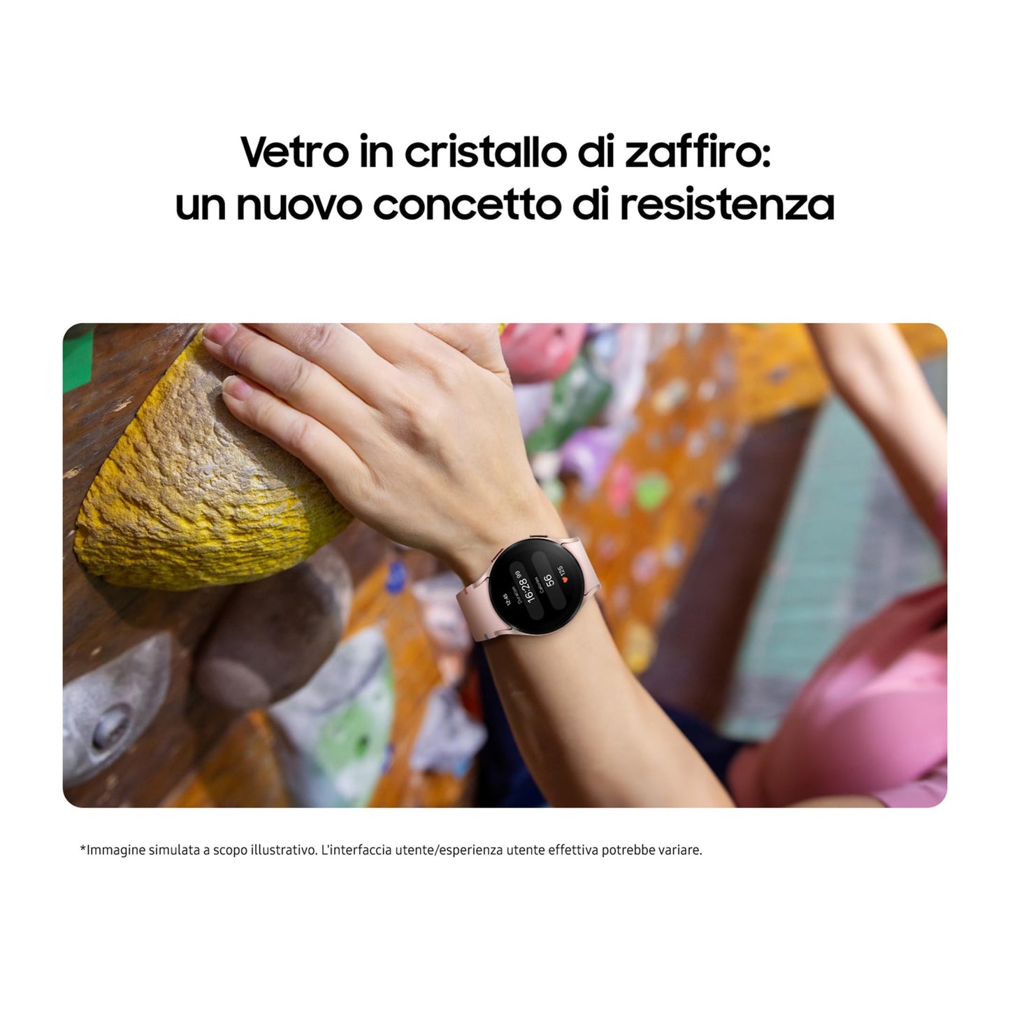 Samsung Galaxy Watch FE 40mm, Smartwatch Analisi del Sonno, Monitoraggio Benessere, Batteria a lunga durata, Bluetooth, Ghiera Touch in Alluminio, Silver [Versione italiana]