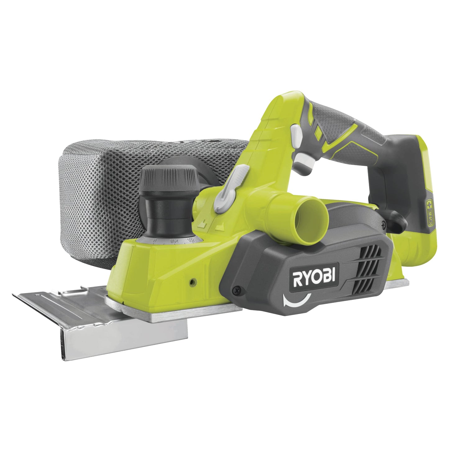 Ryobi R18PL-0, Pialla a Batteria 18V, Batteria 5.0Ah non Inclusa, con Impugnatura Anteriore Ausiliaria, Presa Ergonomica