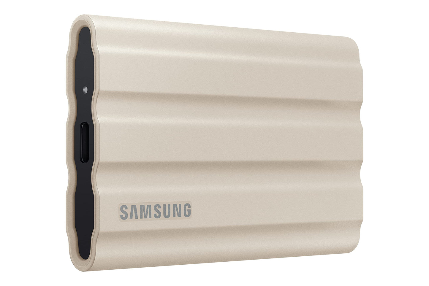 Samsung MU-PE1T0K/EU T7 Shield SSD Portatile da 1 TB, USB 3.2 Gen.2, beige, compatibile con Mac, iPhone e iPad