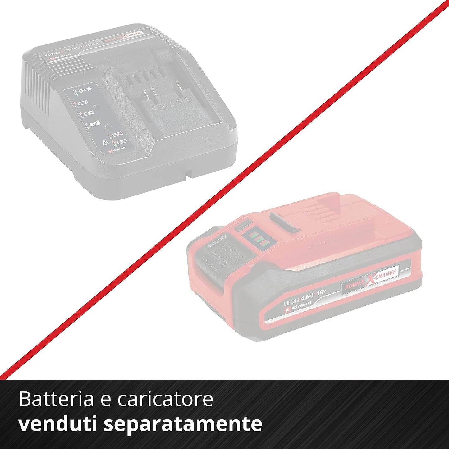 Einhell Tassellatore a batteria HEROCCO 18/20 Power X-Change (18 V, 2,2 J, motore senza spazzole, SDS-Plus, sistema elettronico di gestione del numero di giri, senza batteria e caricabatteria)