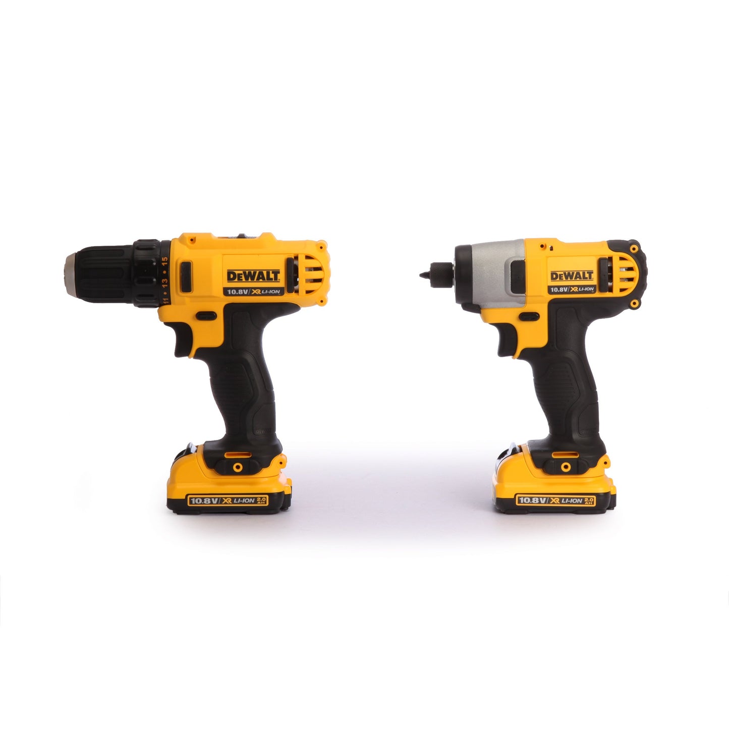 DeWalt DCK211D2T-QW - KIT = 10,8 V XR + trapano a batteria cacciavite Impatto Organizzatore TSTAK XR + V, multicolore, 3/8_pollice