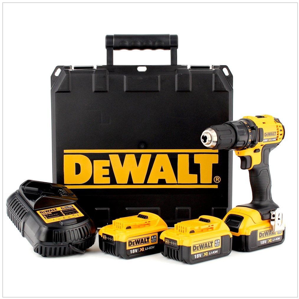 DEWALT – Avvitatore a batteria 18 V, 4 pezzi, dcd780 m3-de