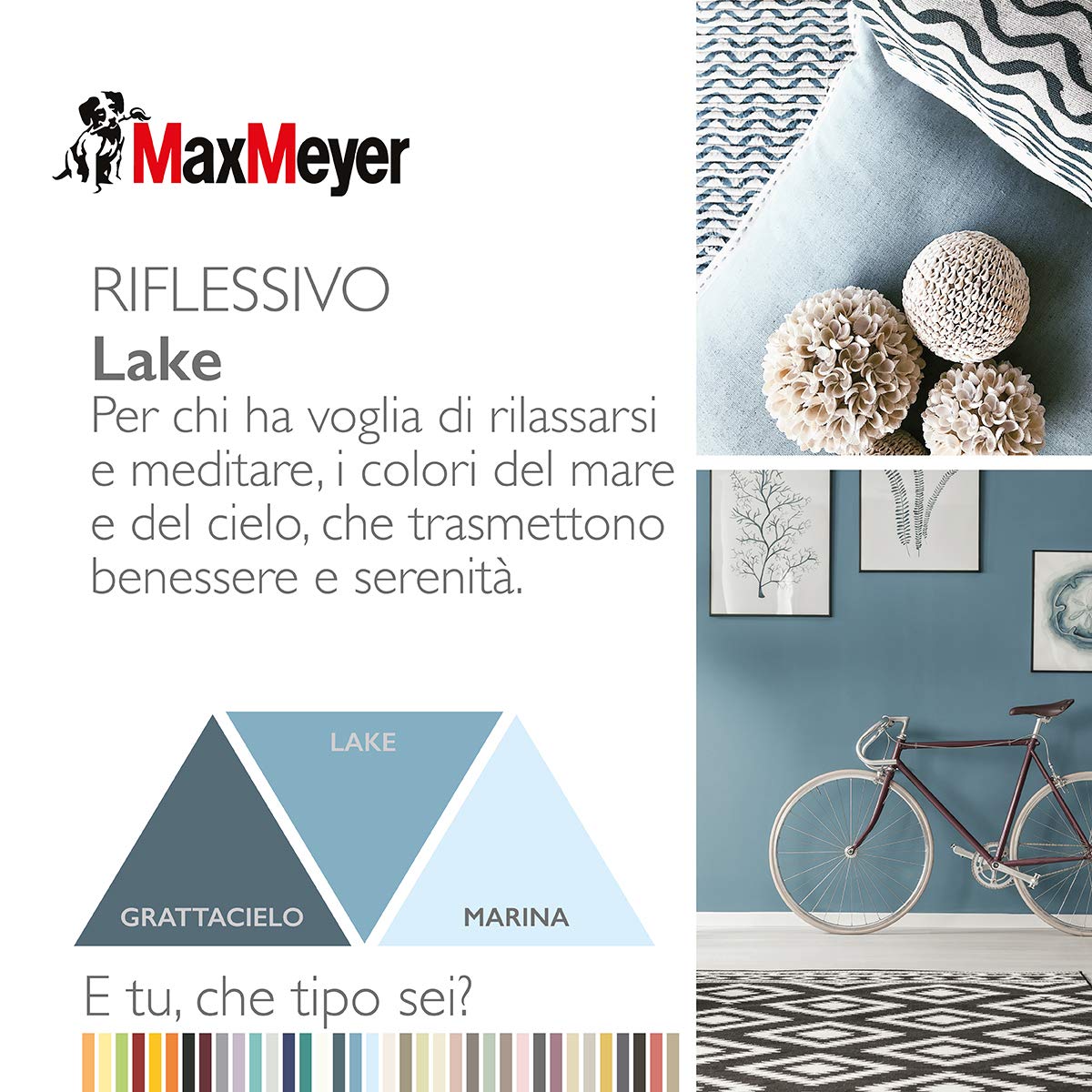 MAXMEYER PITTURA COLORATA SUPERLAVABILE HOME COLOR LAKE 2,5L