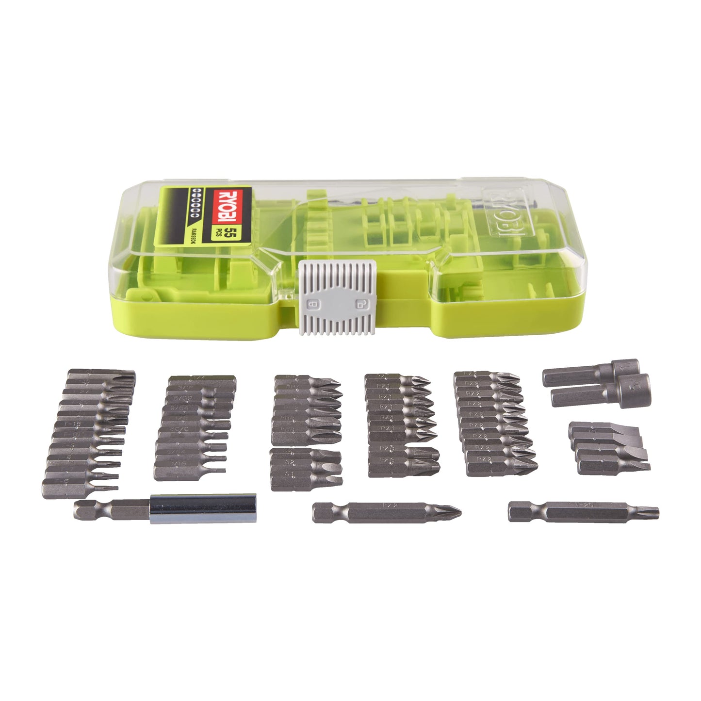 Ryobi RAK55DK - Set di punte per cacciavite (55 pezzi)