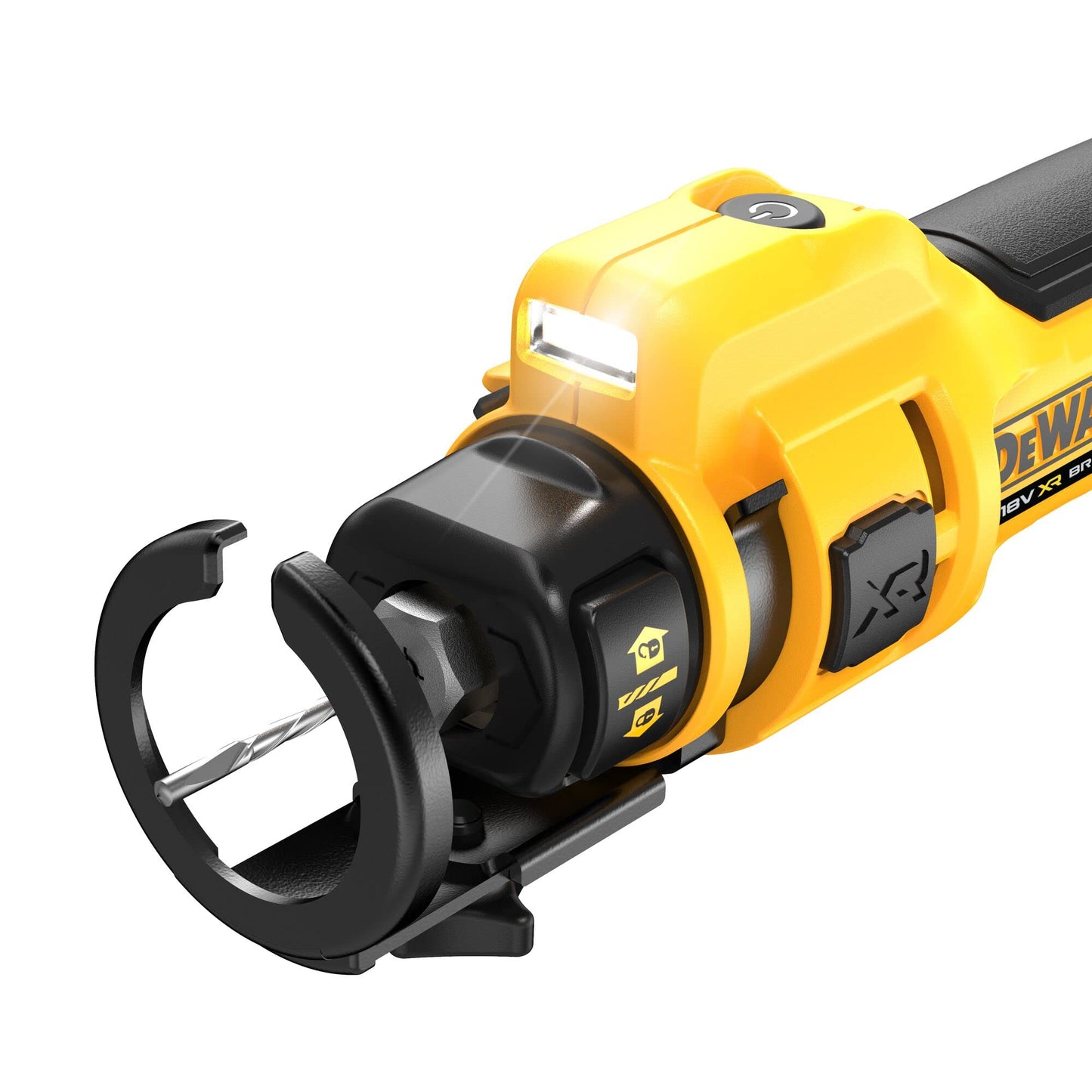 DEWALT.FREZARKA WYCINAJACA DO G-K 18V DCE555N