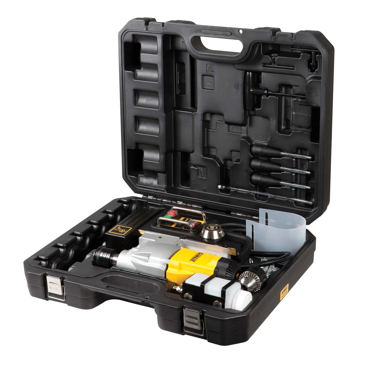 DEWALT trapano a colonna a supporto magnetico, DWE1622K-QS