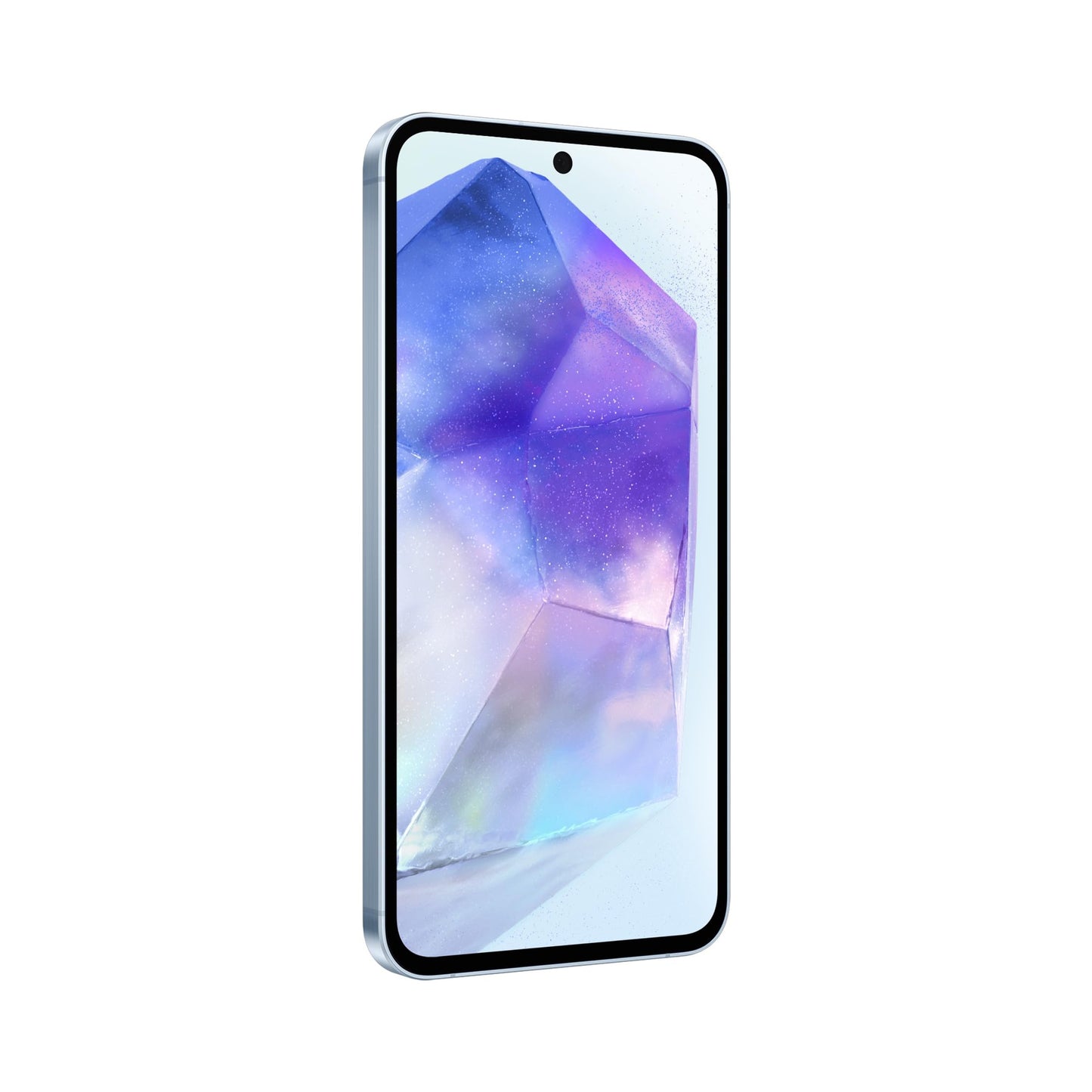 Samsung Galaxy A55 5G, Clear Cover inclusa, Smartphone Android 14, Display FHD+ Super AMOLED 6.6” 8GB RAM, 128GB di memoria interna espandibile, Batteria 5.000 mAh, Awesome Iceblue [Versione Italiana]