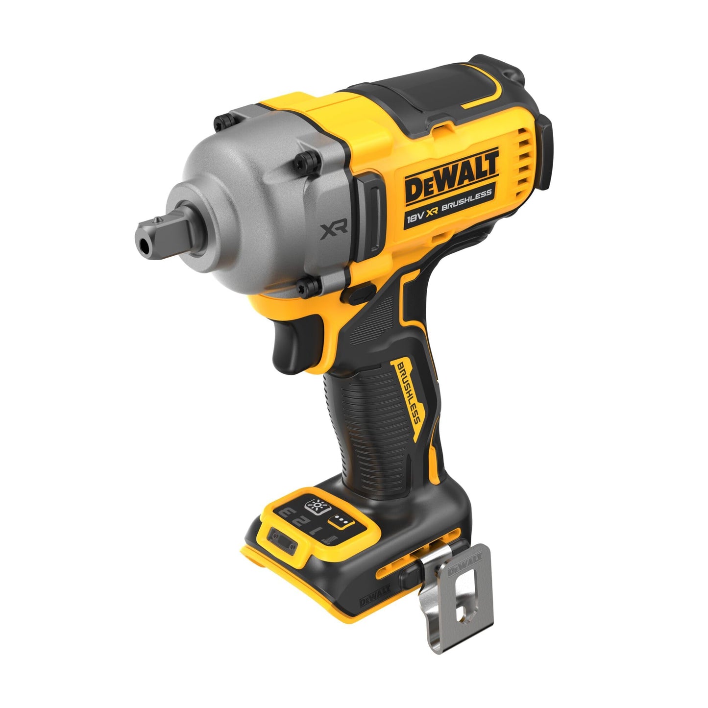 DeWalt XR DCF892N Avvitatore a Percussione a Batteria, 18 V, Attacco Detent Pin, Coppia di Serraggio di 812 Nm, Batteria e Caricabatterie non Inclusi