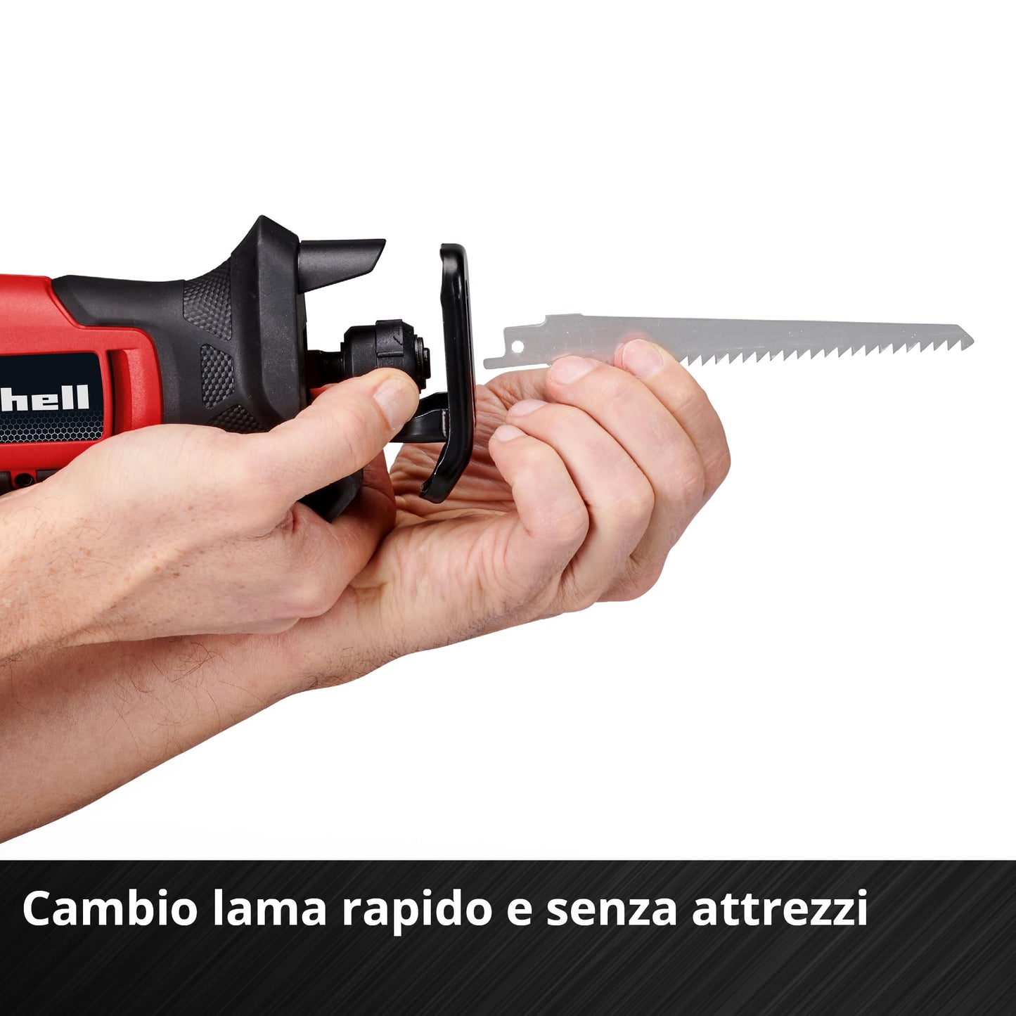 Einhell Scopa a batteria TE-AP 18/13 Li-Solo Power X-Change (18 V, altezza di taglio 13 mm, profondità di taglio 50 mm su legno, forma maneggevole, incl. accessori, batteria esclusa)